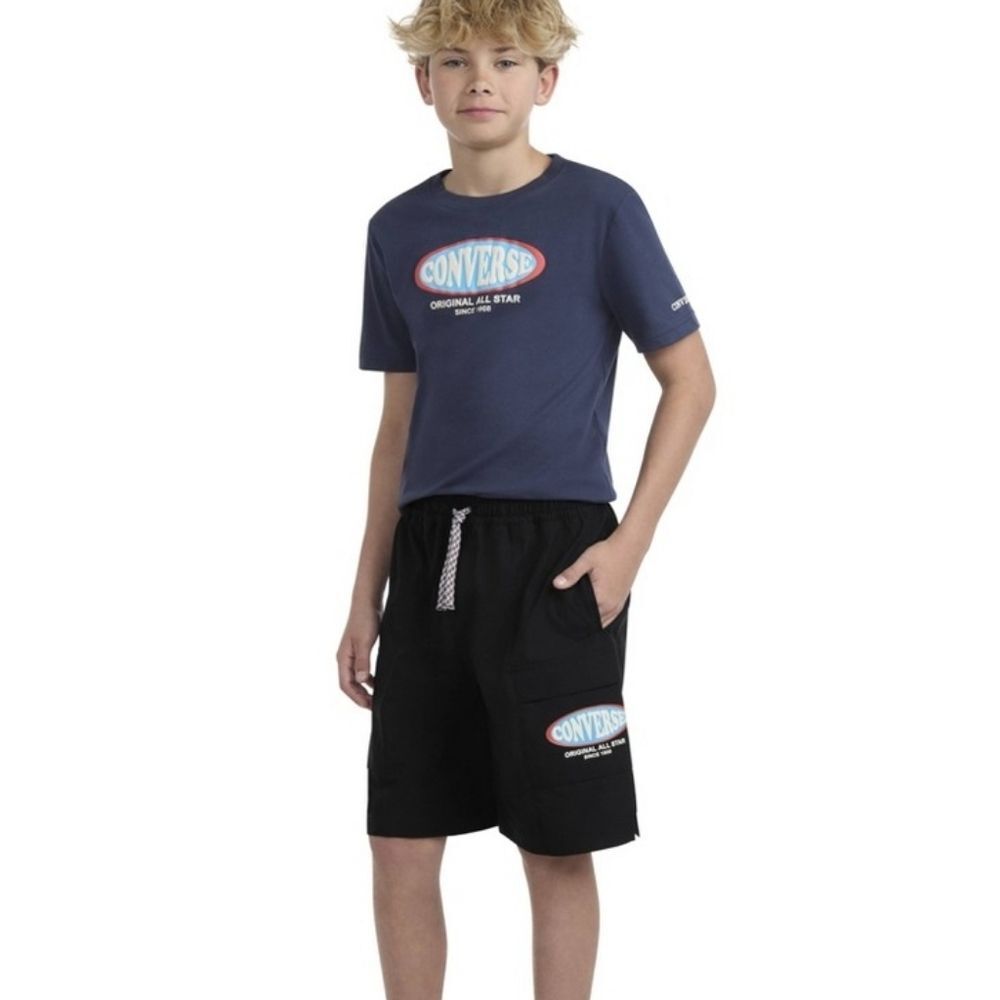 Converse Logo Patch S/S‎ Crewneck T-Shirt